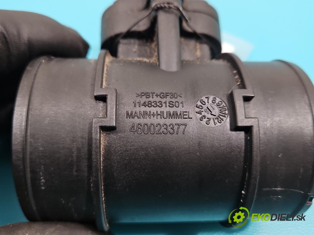 Opel Corsa E 2014-2019 1.4 16V 90 HP manual 66 kW 1398 cm3 5- průtokoměr: 460023377 (Váha vzduchu)