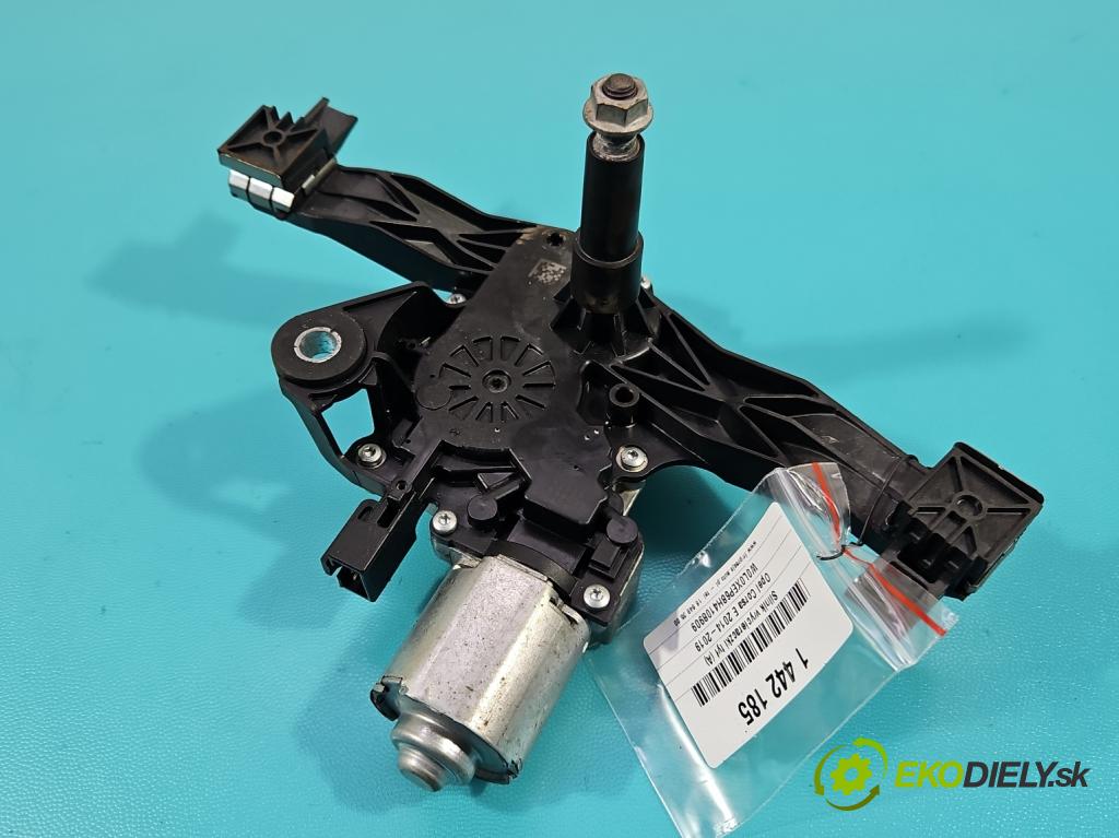 Opel Corsa E 2014-2019 1.4 16V 90 hp manual 66 kW 1398 cm3 5- motor stěrače zadní 