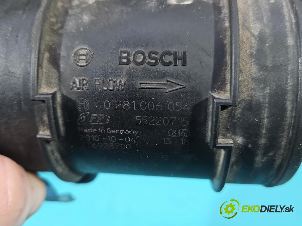 Fiat Doblo II 2010- 2.0 jtd 135 HP manual 99 kW 1956 cm3 5- průtokoměr: 0281006054 (Váha vzduchu)