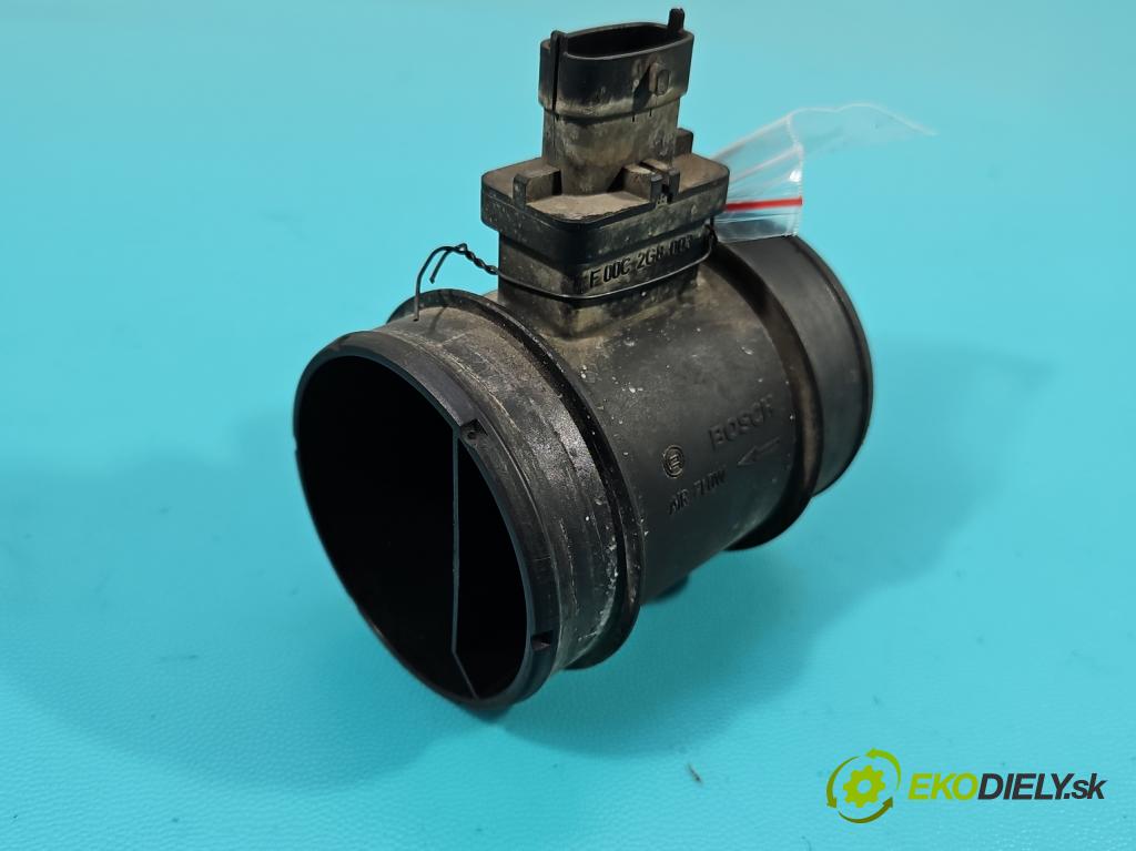 Fiat Doblo II 2010- 2.0 jtd 135 HP manual 99 kW 1956 cm3 5- průtokoměr: 0281006054 (Váha vzduchu)