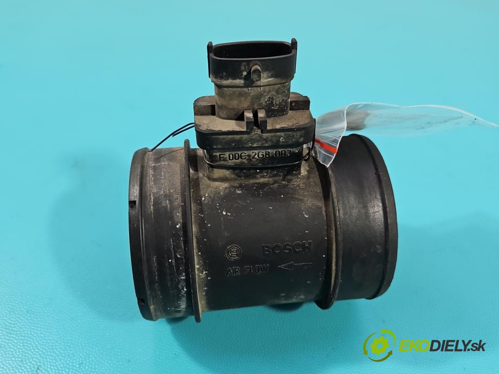 Fiat Doblo II 2010- 2.0 jtd 135 HP manual 99 kW 1956 cm3 5- průtokoměr: 0281006054 (Váha vzduchu)