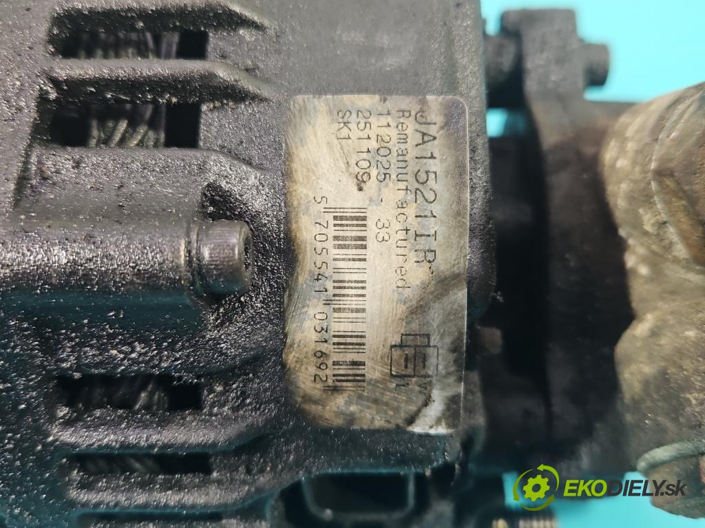 Opel Astra II 1998-2009 1.7 cdti 80 HP manual 59 kW 1686 cm3 5- Alternator  (Alternátor)