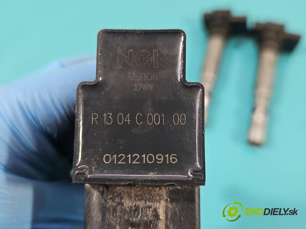 Skoda Fabia II 2007-2014 1.2 6V 60 HP manual 44 kW 1198 cm3 5- cievka zapaľovacia R1304C00100 (Zapaľovacia cievka)