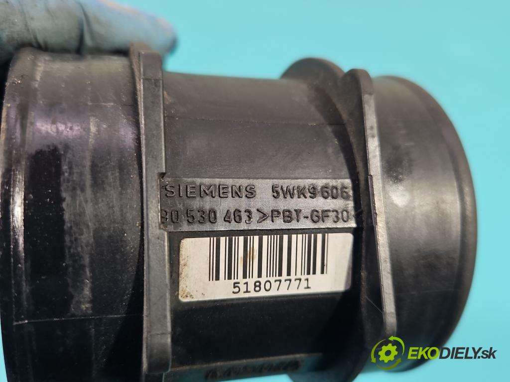 Opel Astra II 1998-2009 2.0 OPC 160 HP manual 118 kW 1998 cm3 3- průtokoměr: 90530463 (Váha vzduchu)