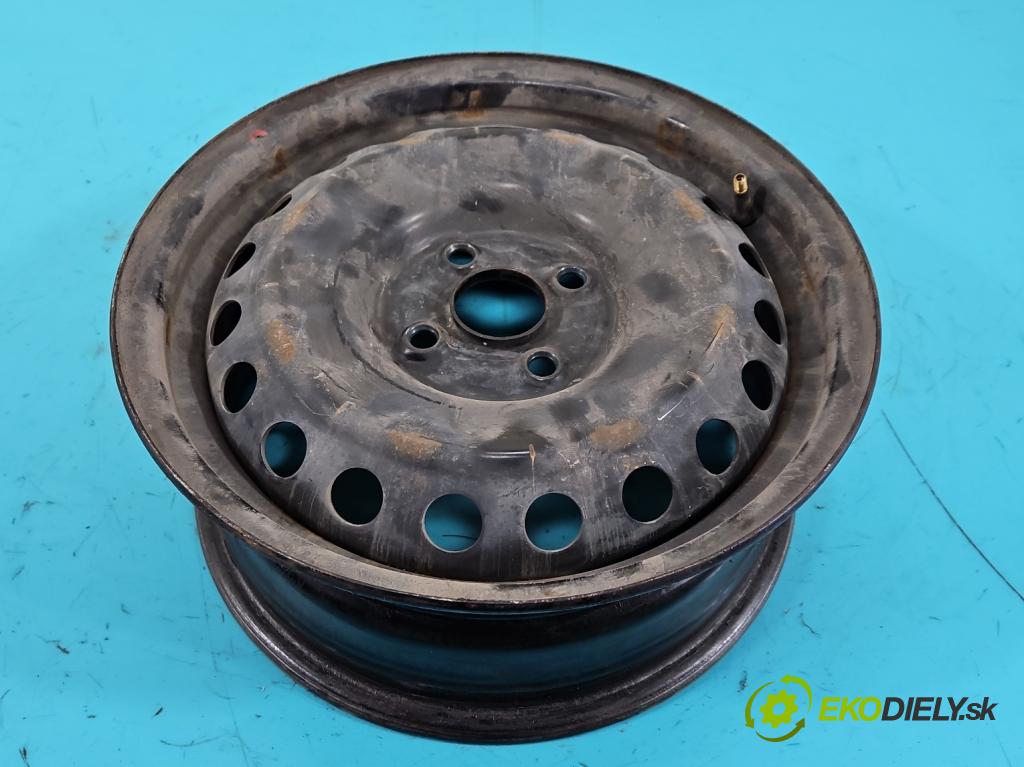 Kia Rio IV 2016-2023 1.4 crdi 90 HP manual 66 kW 1396 cm3 5- Disk oceľový 15