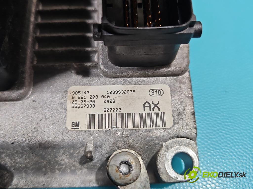 Opel Corsa D 2006-2014 1.2 16V 80 HP manual 59 kW 1229 cm3 5- riadiaca jednotka motora 55557933