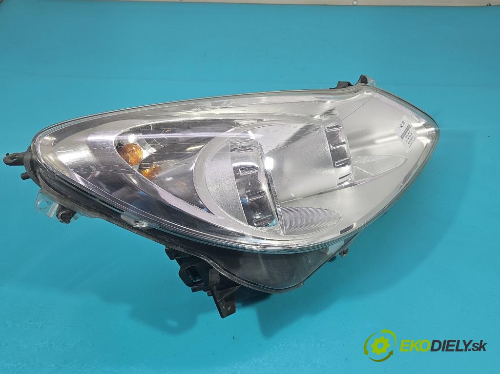 Opel Corsa D 2006-2014 1.2 16V 80 HP manual 59 kW 1229 cm3 5- Reflektor: pravý 13186382 (Svetlo predné pravé)