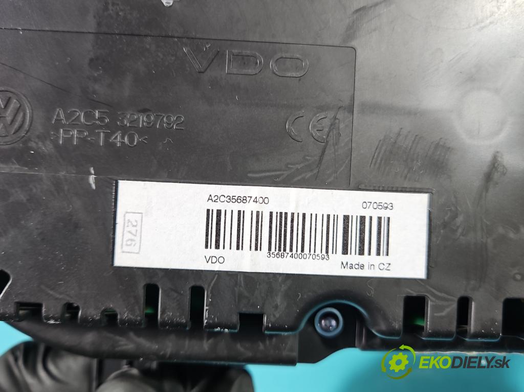 Vw Passat B7 2010-2014 2.0 tdi 140 HP manual 103 kW 1968 cm3 5- prístrojovka/ budíky 3AA920870J (Prístrojová doska, displej)