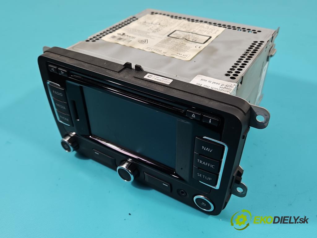 Vw Passat B7 2010-2014 2.0 tdi CFF 140 HP manual 103 kW 1968 cm3 5- Radio originál 3C8035279