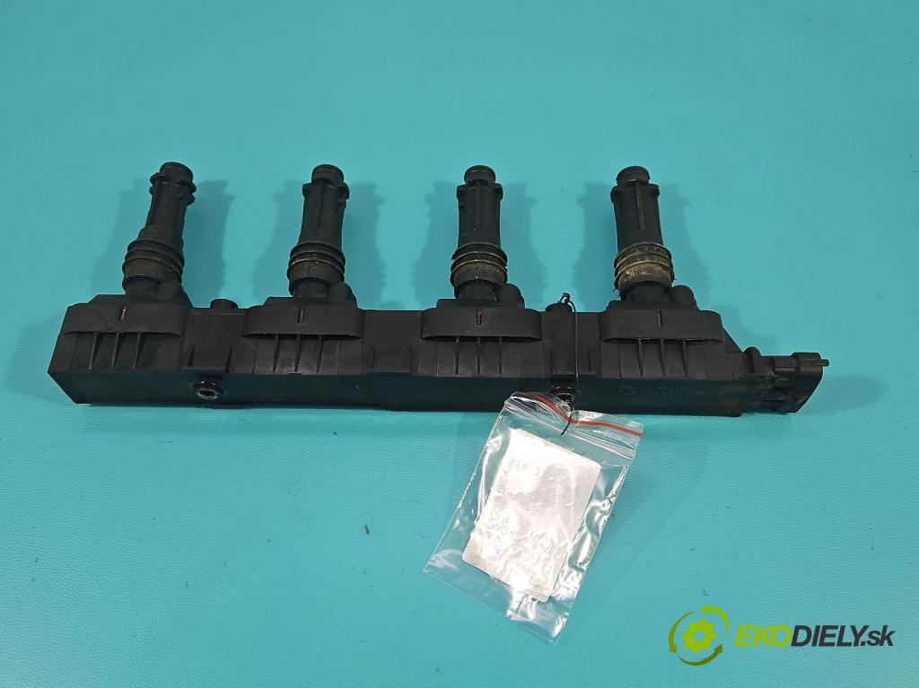 Opel Corsa D 2006-2014 1.2 16V 80 HP manual 59 kW 1229 cm3 5- cievka zapaľovacia 0221503472 (Zapaľovacia cievka)