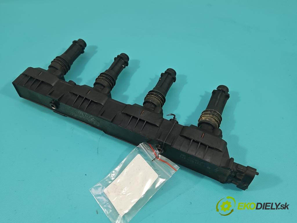 Opel Corsa D 2006-2014 1.2 16V 80 HP manual 59 kW 1229 cm3 5- cievka zapaľovacia 0221503472 (Zapaľovacia cievka)