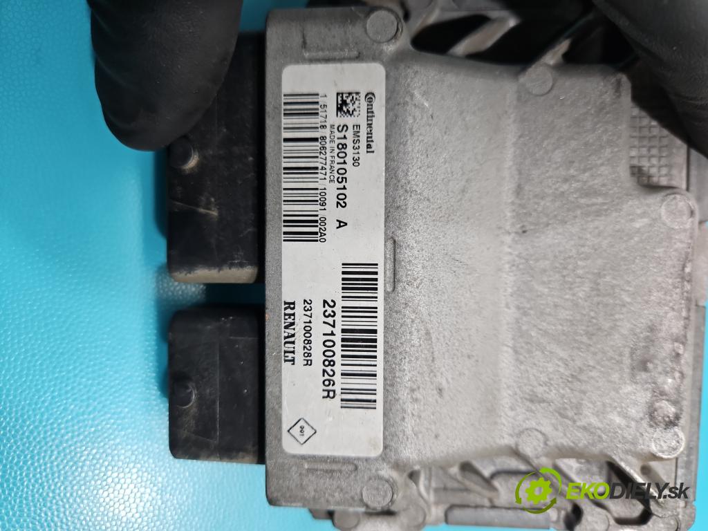 Dacia Duster I 2010-2018 1.6 16V 105 HP manual 77 kW 1598 cm3 5- riadiaca jednotka motora 237100826R