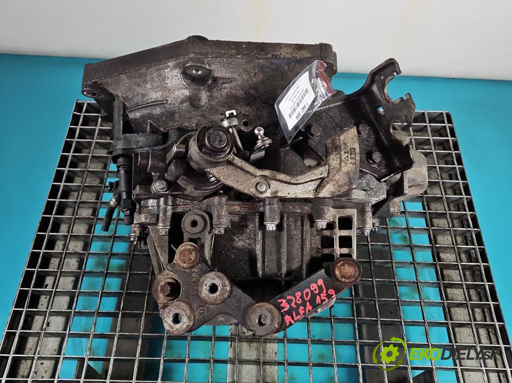 Alfa romeo 159 1.9 jtd 150 HP manual 110 kW 1900 cm3 4- prevodovka stupeň,rýchlosť manual M32F19DI