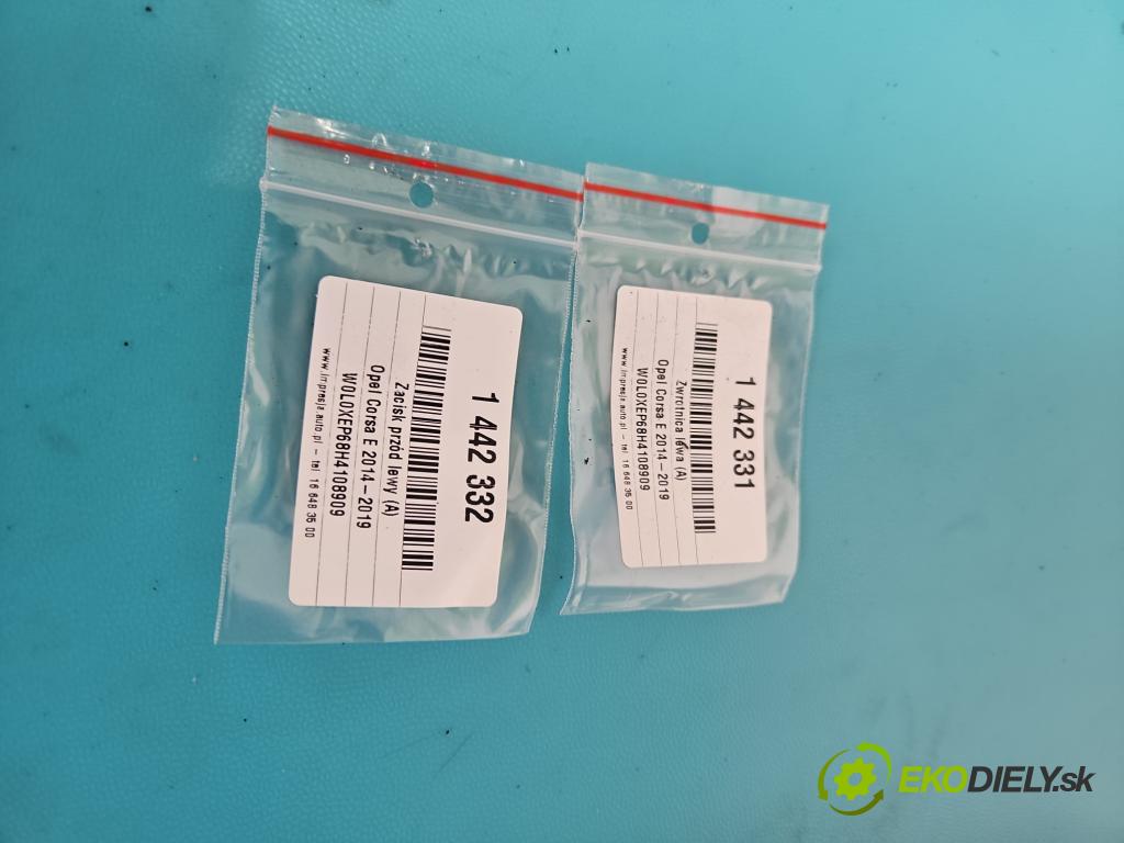 Opel Corsa E 2014-2019 1.4 16V 90 HP manual 66 kW 1398 cm3 5- brzdič predné ľavý  (Ostatné)