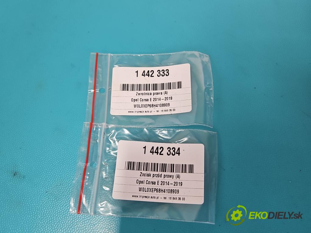 Opel Corsa E 2014-2019 1.4 16V 90 HP manual 66 kW 1398 cm3 5- náboj pravé  (Náboj)