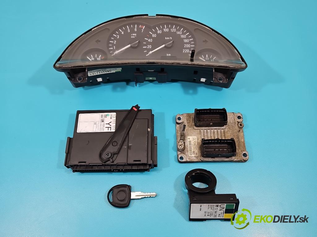 Opel Corsa C 2000-2006 1.2 16V 75 HP manual 55 kW 1199 cm3 5- riadiaca jednotka motora 55350552