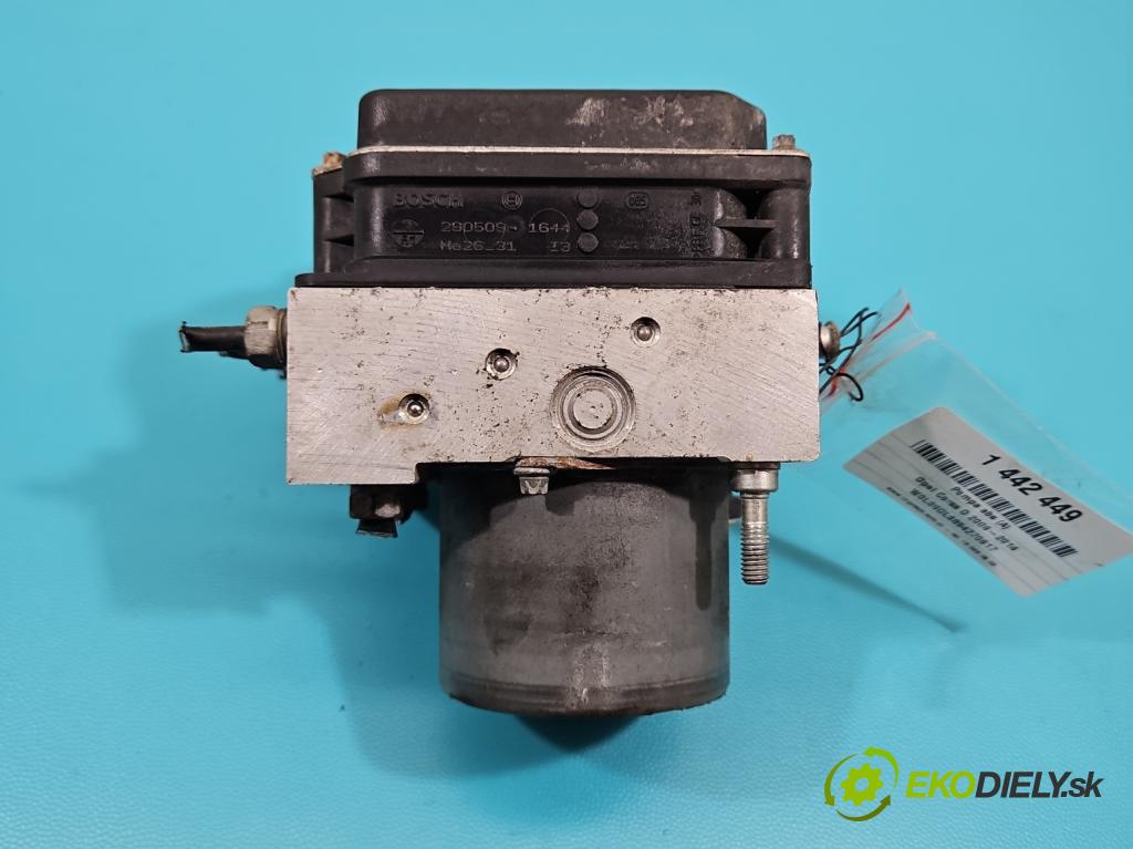 Opel Corsa D 2006-2014 1.2 16V 80 HP manual 59 kW 1229 cm3 5- čerpadlo abs 0265230332 (Pumpa ABS)
