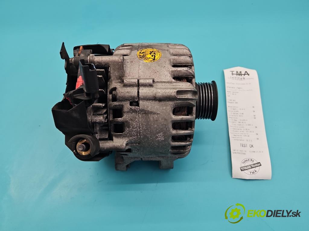Peugeot 508 2010-2018 2.0 hdi 150 HP manual 110 kW 1997 cm3 4- Alternator 9815683280 (Alternátor)