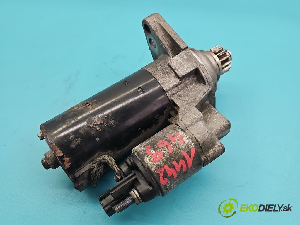 Vw Golf VI 2008-2013 1.6 tdi 105 HP manual 77 kW 1598 cm3 5- štartér 02Z911024 (Štartér)