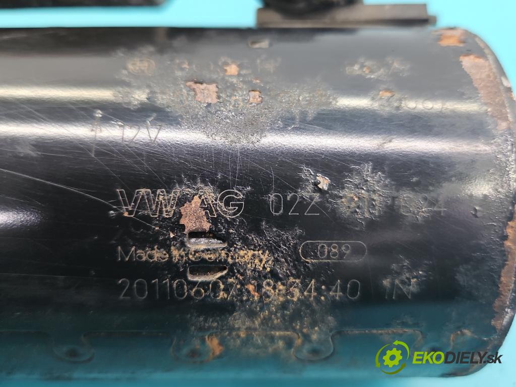 Vw Golf VI 2008-2013 1.6 tdi 105 HP manual 77 kW 1598 cm3 5- štartér 02Z911024 (Štartér)