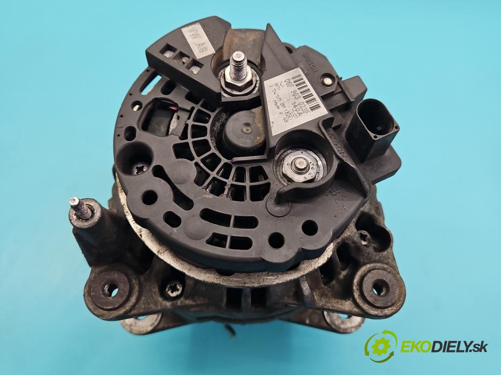 Vw Golf VI 2008-2013 1.6 tdi 105 HP manual 77 kW 1598 cm3 5- Alternator 06F903023F (Alternátor)