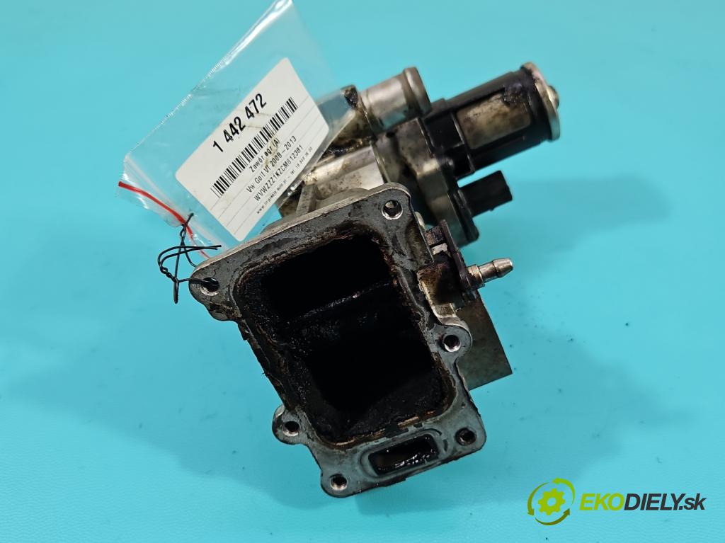 Vw Golf VI 2008-2013 1.6 tdi 105 HP manual 77 kW 1598 cm3 5- ventil egr 0280751016 (EGR ventily)