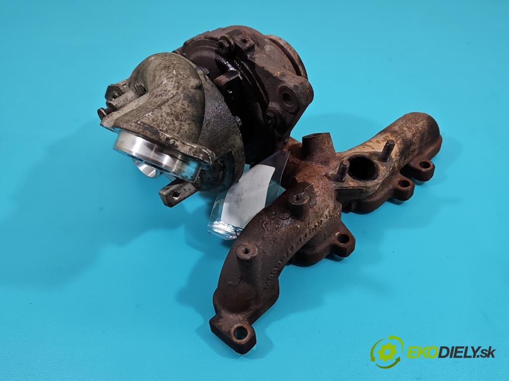 Vw Golf VI 2008-2013 1.6 tdi 105 hp manual 77 kW 1598 cm3 5- Turbodmychadlo 775517-1 (Turbodúchadla (kompletní))