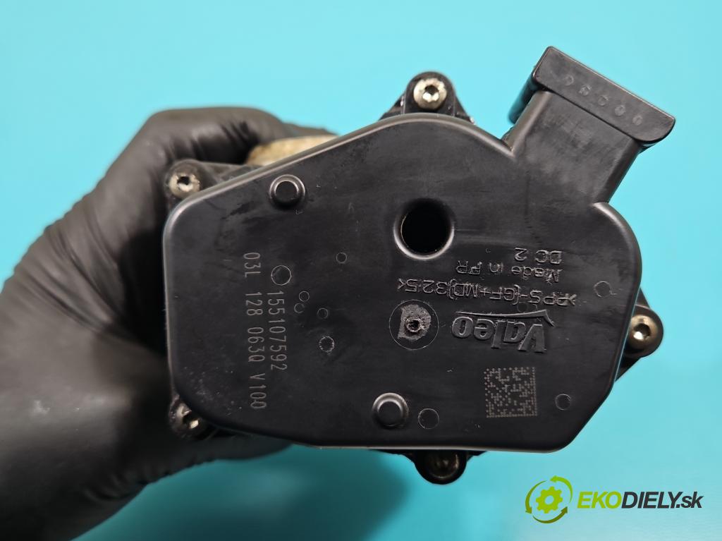 Vw Golf VI 2008-2013 1.6 tdi 105 HP manual 77 kW 1598 cm3 5- klapka 03L128063Q (Škrtiaca klapka)