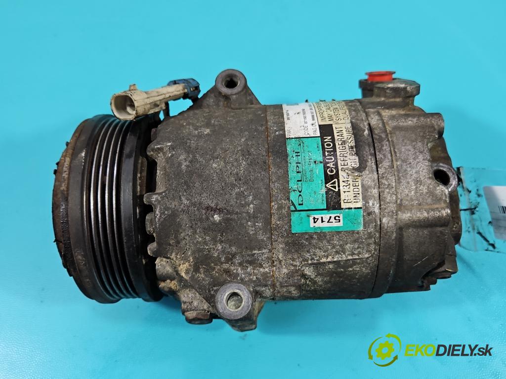 Opel Astra II 1998-2009 2.0 OPC 160 HP manual 118 kW 1998 cm3 3- Kompresor: klimatizácie 09165714 (Kompresor klimatizácie)