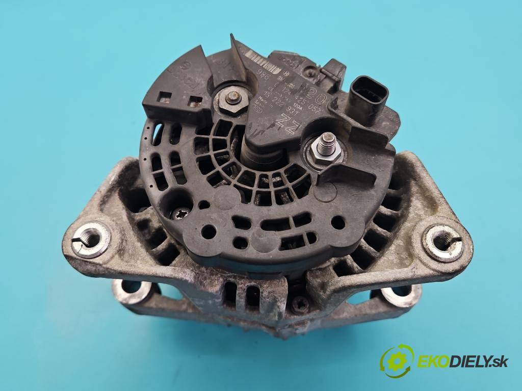 Opel Corsa D 2006-2014 1.2 16V 80 HP manual 59 kW 1229 cm3 5- Alternator 0124425057 (Alternátor)