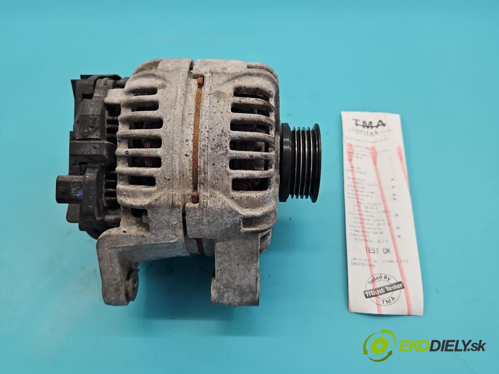 Opel Corsa D 2006-2014 1.2 16V 80 HP manual 59 kW 1229 cm3 5- Alternator 0124425057 (Alternátor)