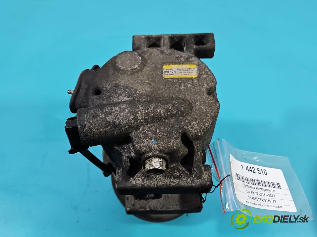 Kia Rio IV 2016-2023 1.4 crdi 90 HP manual 66 kW 1396 cm3 5- Kompresor: klimatizácie DVE12N (Kompresor klimatizácie)