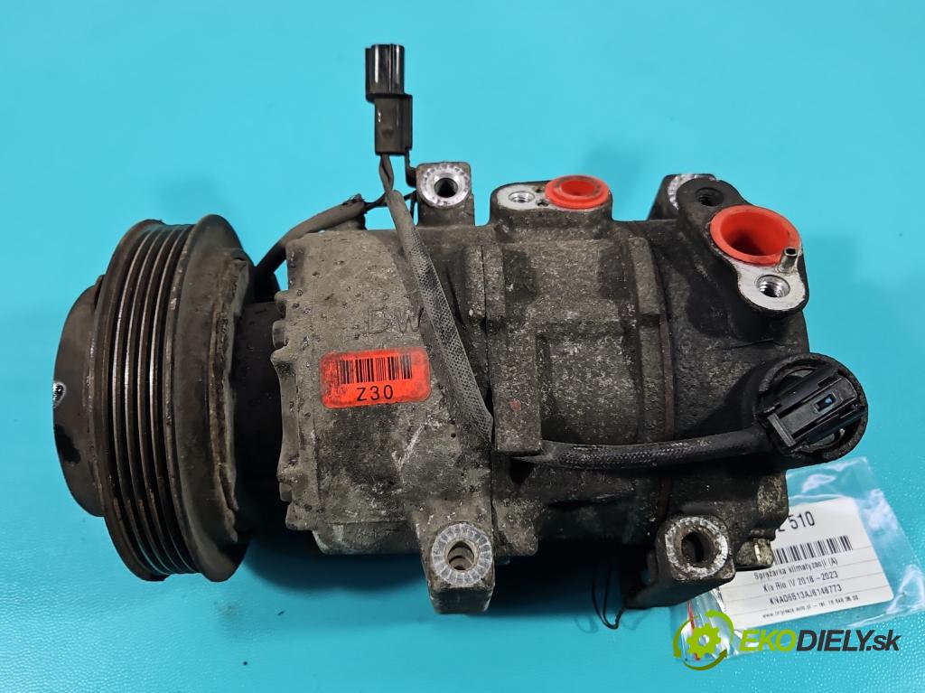 Kia Rio IV 2016-2023 1.4 crdi 90 HP manual 66 kW 1396 cm3 5- Kompresor: klimatizácie DVE12N (Kompresor klimatizácie)