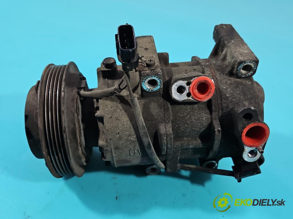 Kia Rio IV 2016-2023 1.4 crdi 90 HP manual 66 kW 1396 cm3 5- Kompresor: klimatizácie DVE12N (Kompresor klimatizácie)