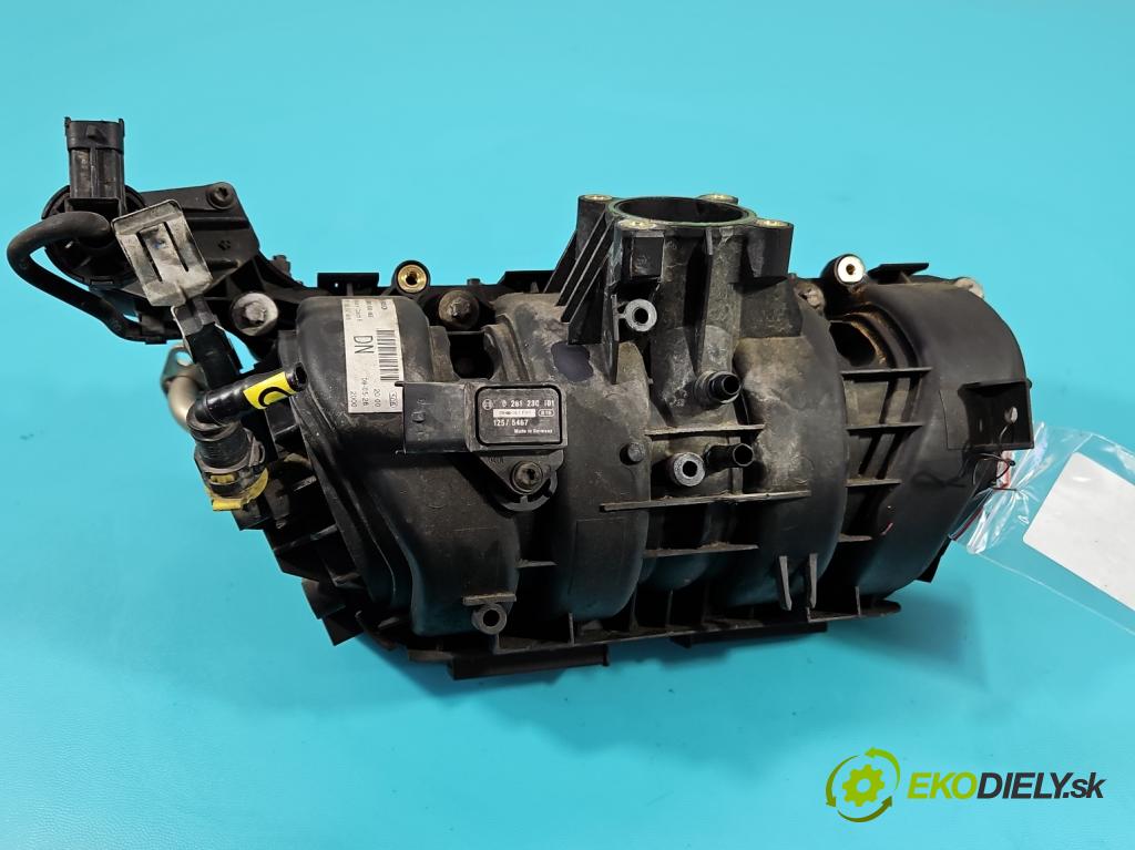 Opel Corsa D 2006-2014 1.2 16V 80 HP manual 59 kW 1229 cm3 5- zvod nasávací 0280600063 (Sacie potrubie)