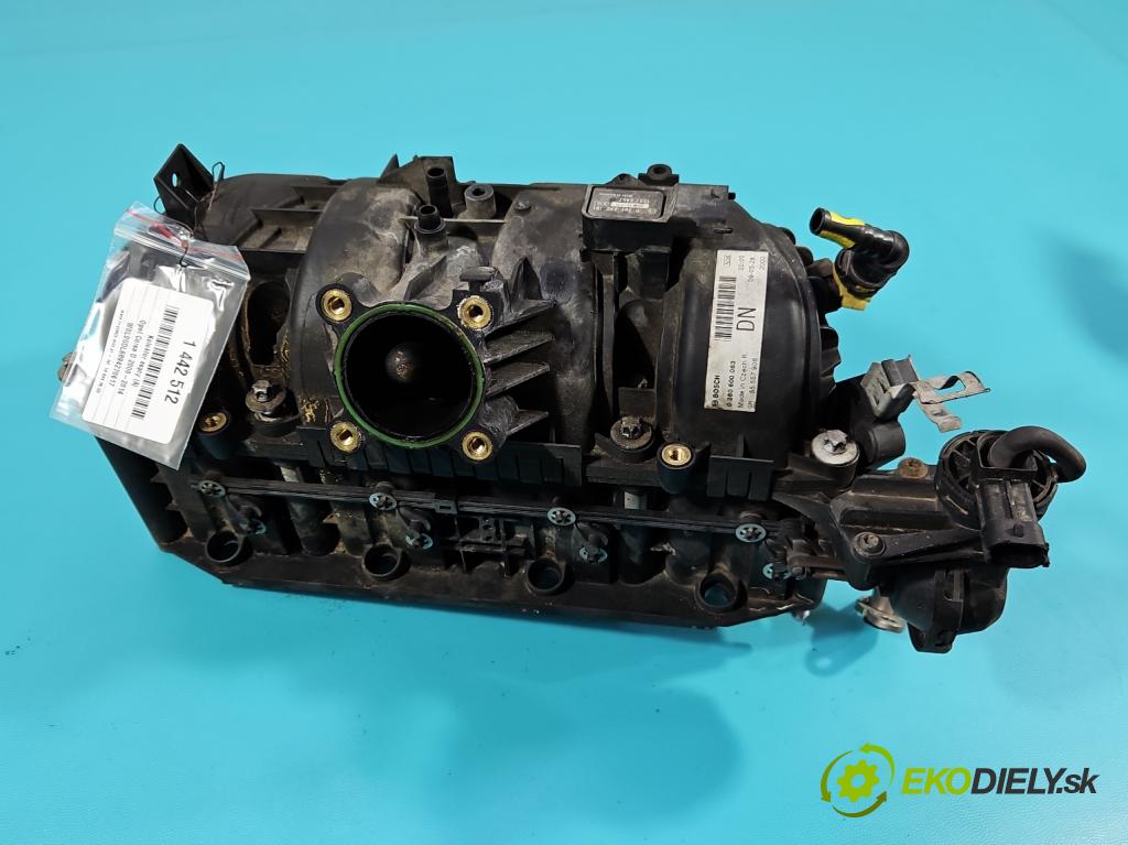 Opel Corsa D 2006-2014 1.2 16V 80 HP manual 59 kW 1229 cm3 5- zvod nasávací 0280600063 (Sacie potrubie)