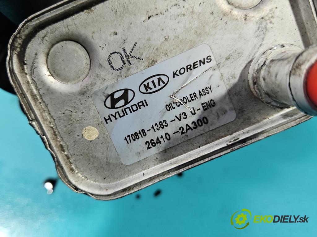 Kia Rio IV 2016-2023 1.4 crdi 90 hp manual 66 kW 1396 cm3 5- Základ: filtra olej: 26400-2A615 (Kryty filtrů oleje)