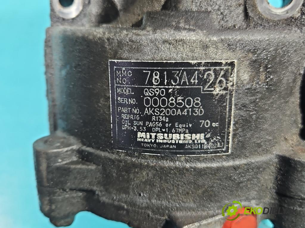 Peugeot 4007 2007-2012 2.2 hdi 156 HP automatic 115 kW 2179 cm3 5- Kompresor: klimatizácie 7813A426 (Kompresor klimatizácie)