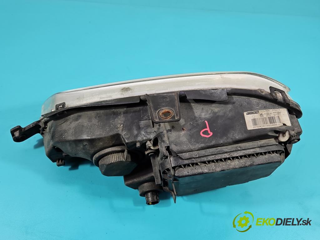 Fiat Idea 1.9 jtd 101 HP manual 74 kW 1910 cm3 5- Reflektor: pravý 51747606 (Svetlo predné pravé)