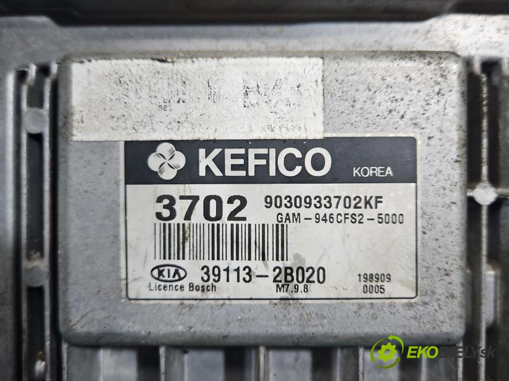 Kia Soul I 2008-2013 1.6 16V 126 HP manual 92,7 kW 1591 cm3 5- riadiaca jednotka motora 39113-2B020