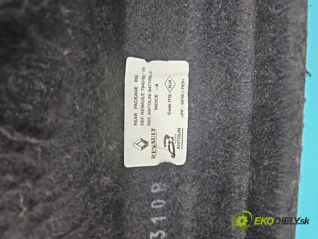 Renault Megane III 2008-2016 2.0 CVT 16V 140 HP automatic 103 kW 1997 cm3 5- zadná 794200017R (Pláto zadné)