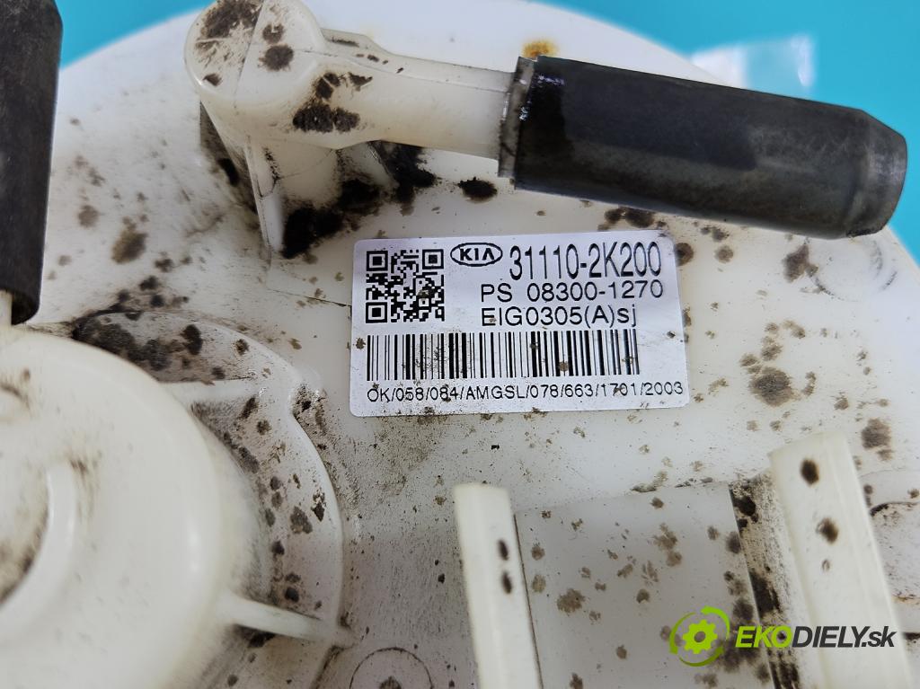 Kia Soul I 2008-2013 1.6 16V 126 hp manual 92,7 kW 1591 cm3 5- čerpadlo paliva 31110-2K200