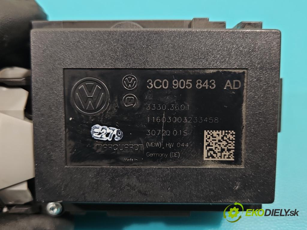 Vw Passat B7 2010-2014 2.0 tdi 140 HP manual 103 kW 1968 cm3 5- Spínačka 3C0905843AD (Spínacia skrinka)