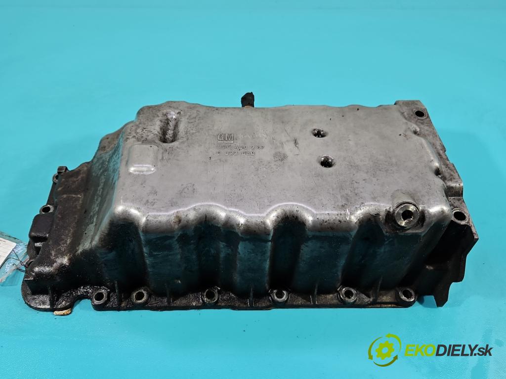 Opel Zafira A 1999-2005 2.0 dti 101 HP manual 74 kW 1995 cm3 5- vaňa olejová R90400247 (Olejová vaňa)