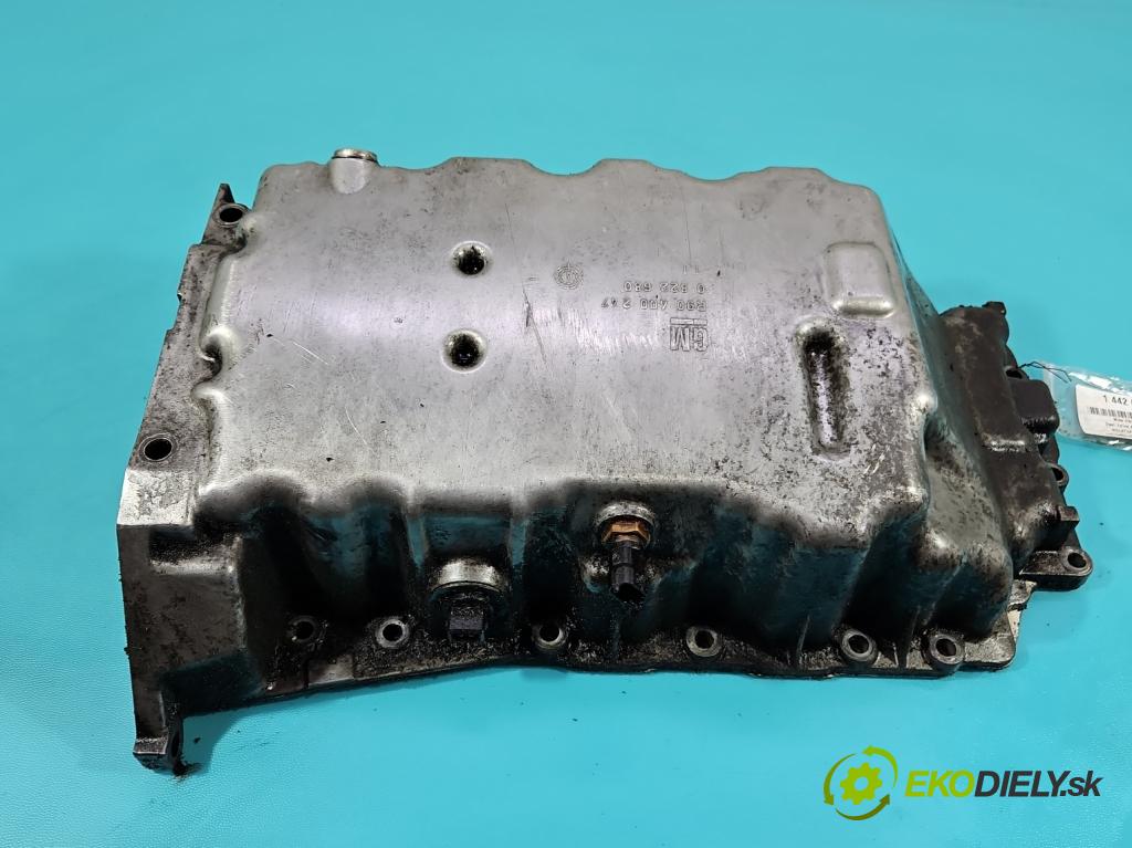 Opel Zafira A 1999-2005 2.0 dti 101 HP manual 74 kW 1995 cm3 5- vaňa olejová R90400247 (Olejová vaňa)