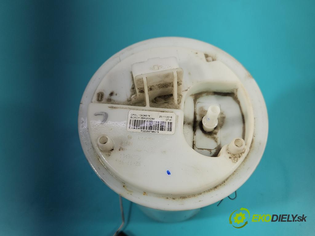 Opel Corsa E 2014-2019 1.4 16V 90 hp manual 66 kW 1398 cm3 5- čerpadlo paliva 0580200292