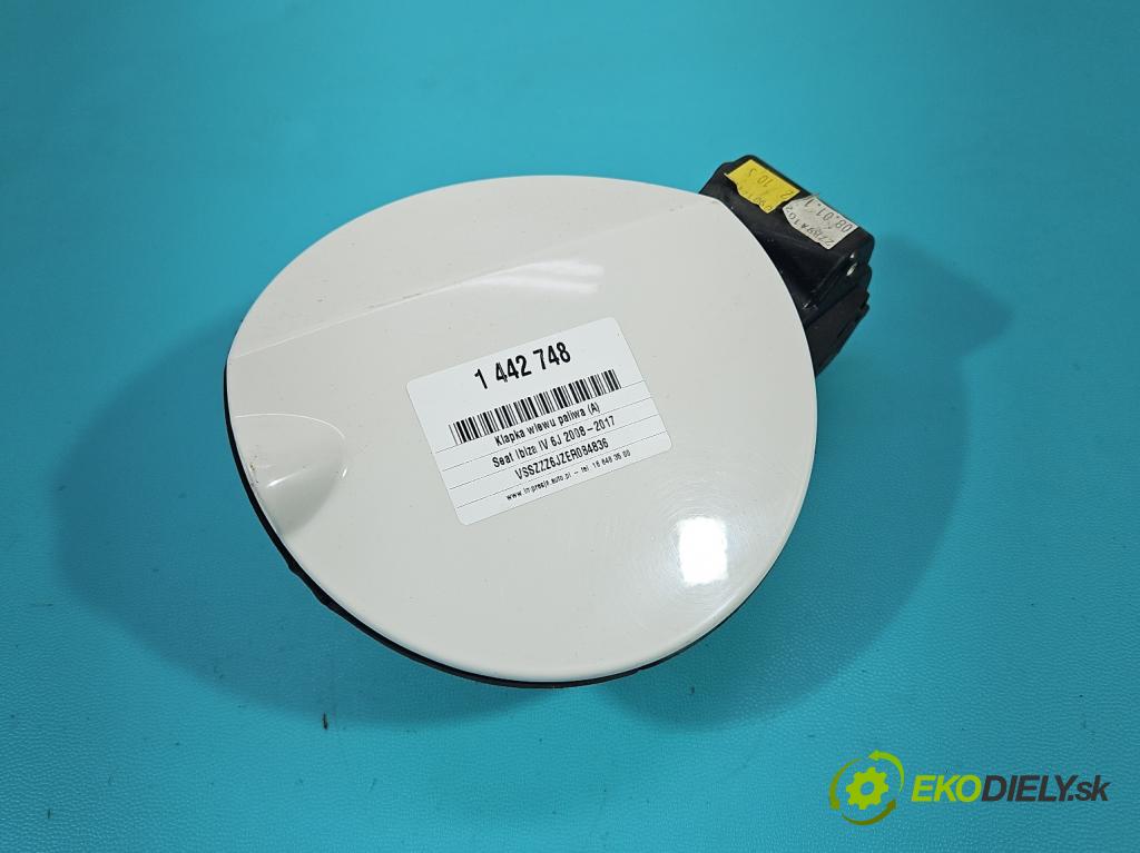 Seat Ibiza IV 6J 2008-2017 1.2 MPI 12V 69KM manual 51 kW 1198 cm3 5- Klapka nalévání paliva  (Ostatné)