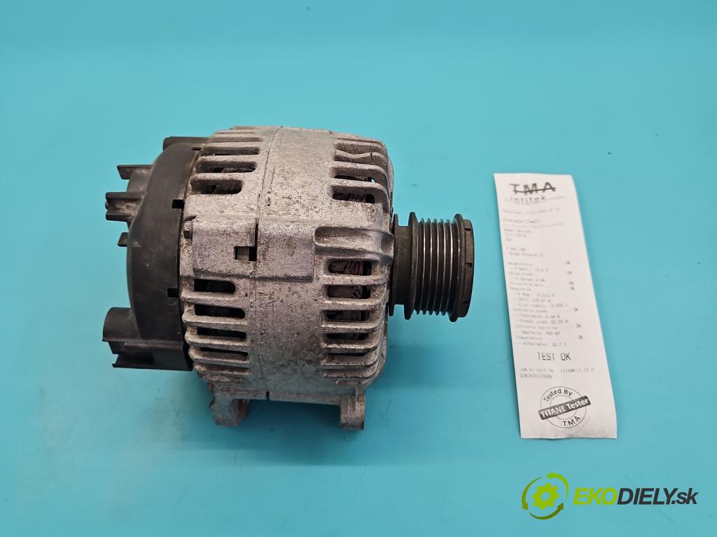 Skoda Octavia II 2004-2013 1.9 tdi 105 HP manual 77 kW 1896 cm3 5- Alternator  (Alternátor)