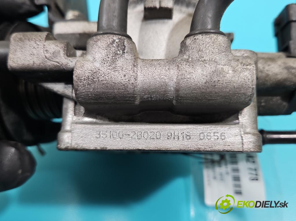 Kia Soul I 2008-2013 1.6 16V 126 HP manual 92,7 kW 1591 cm3 5- klapka 35100-2B020 (Škrtiaca klapka)