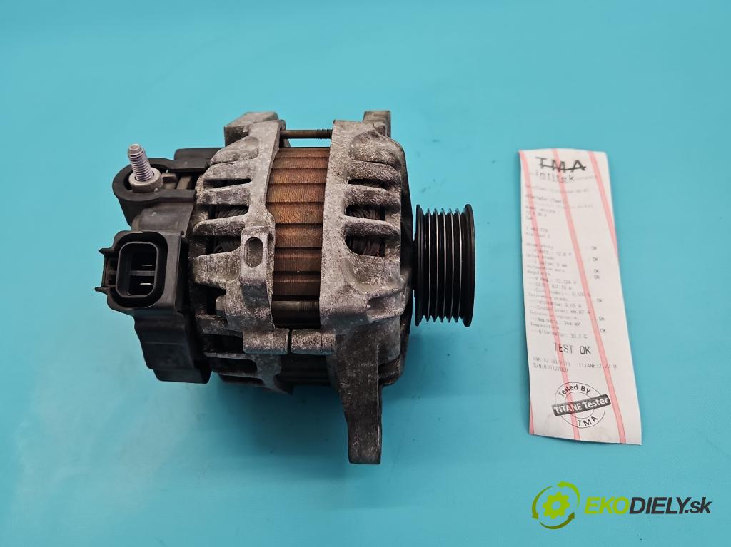 Kia Soul I 2008-2013 1.6 16V 126 HP manual 92,7 kW 1591 cm3 5- Alternator 37300-2B101 (Alternátor)